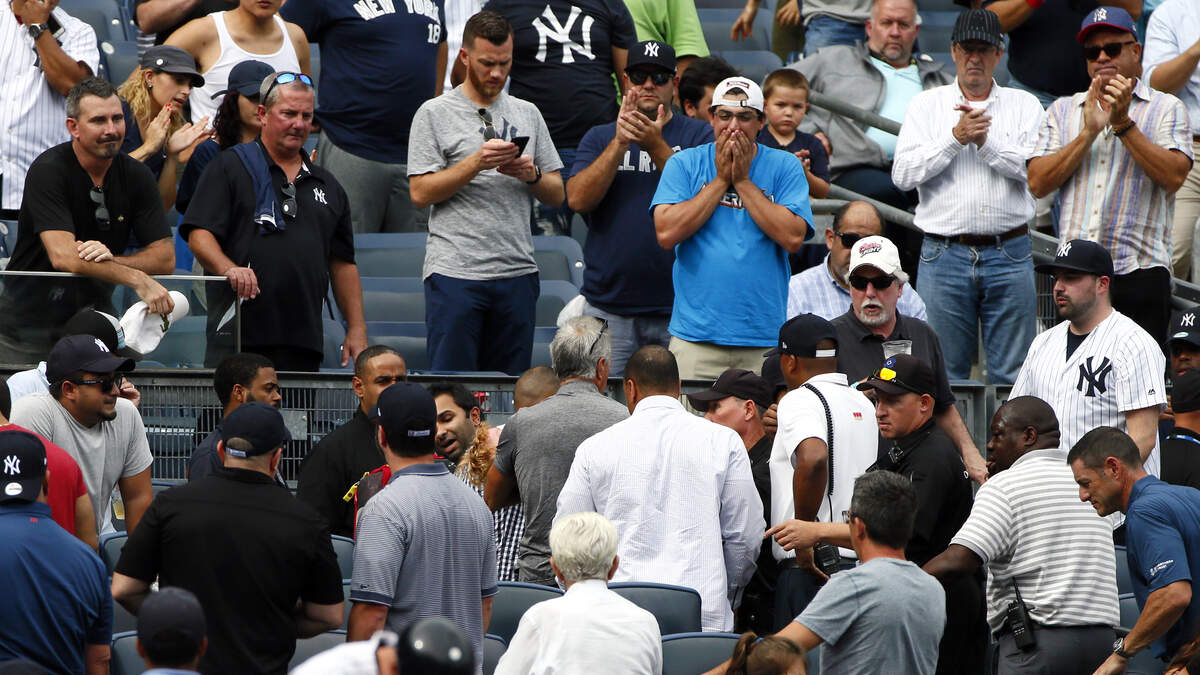 Girl hospitalized after getting hit in the face by 105mph foul ball