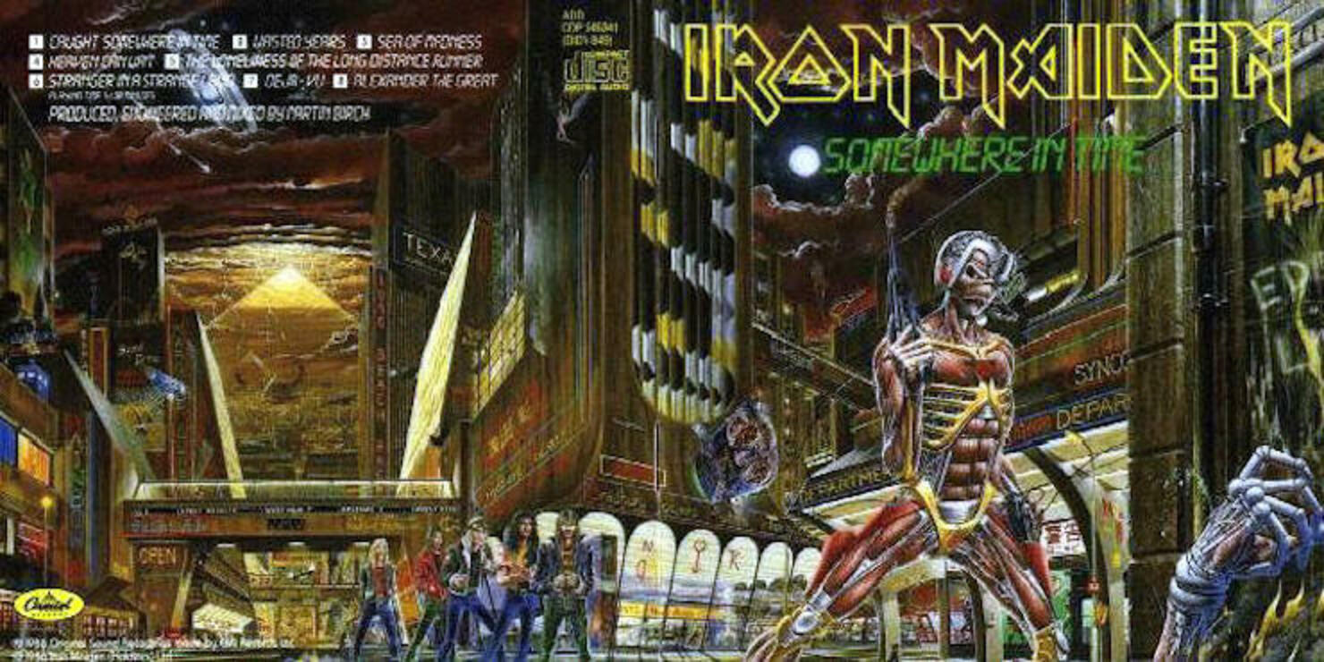 IRON MAIDEN/SOMEWHERE IN TIME-