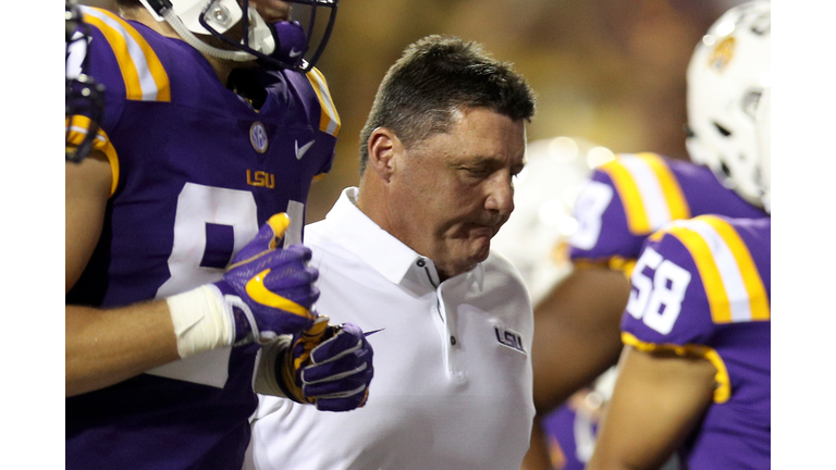 LSU Ed Orgeron Getty Images