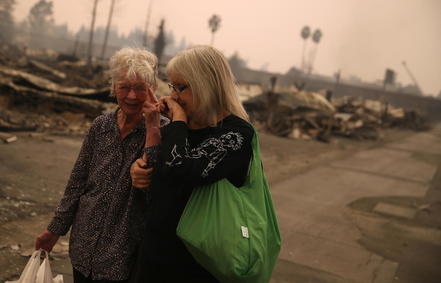 Photos Wildfires Devastate Northern California Iheart