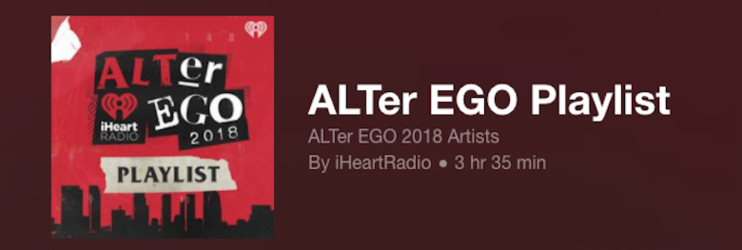 ALTer EGO Playlist