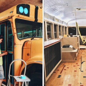 They Turned School Bus Into A Tiny Home And It Looks Nicer Than Some Houses