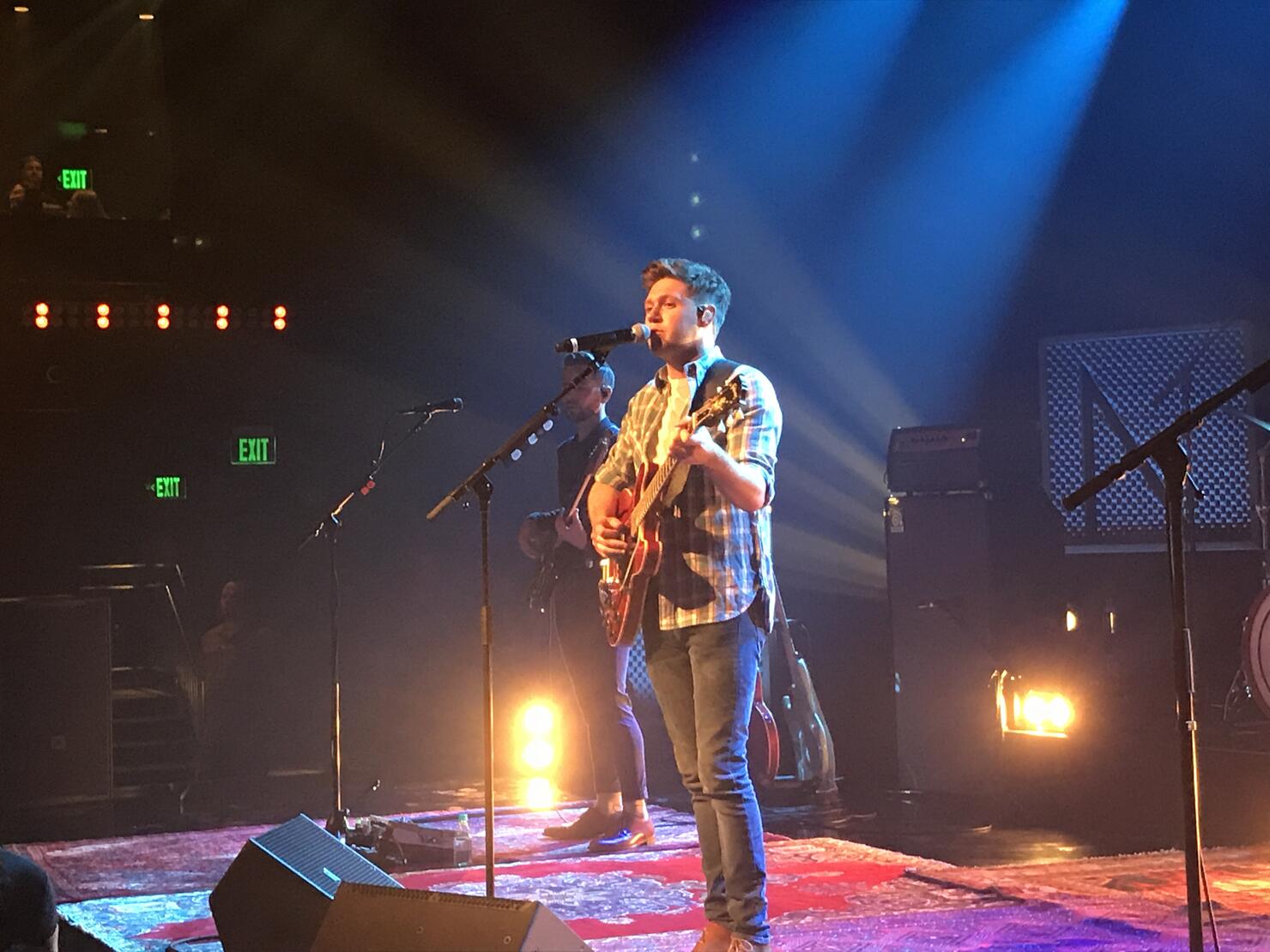 Niall Horan at the iHeartRadio Theater in Los Angeles!