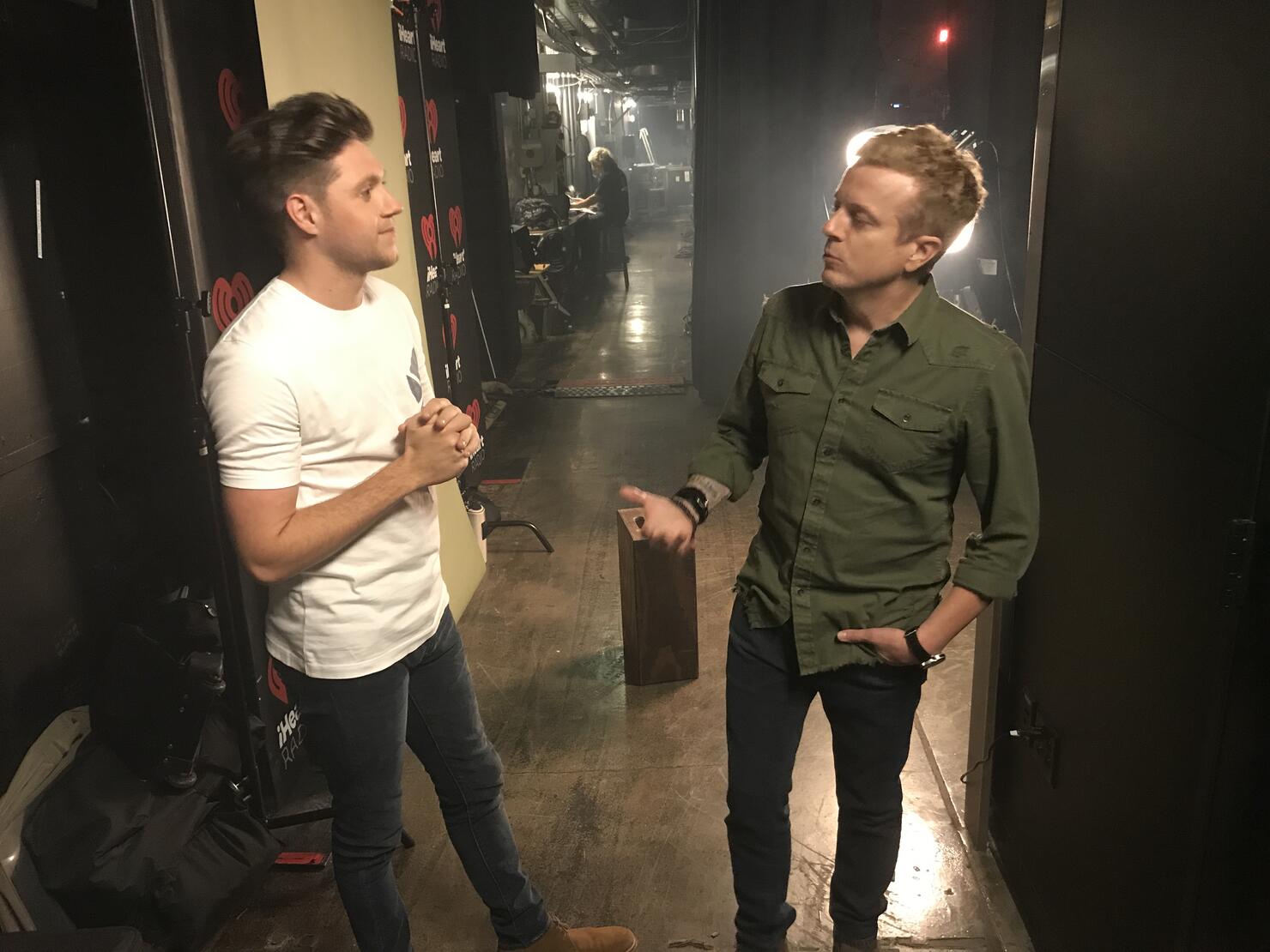 Niall Horan at the iHeartRadio Theater in Los Angeles!