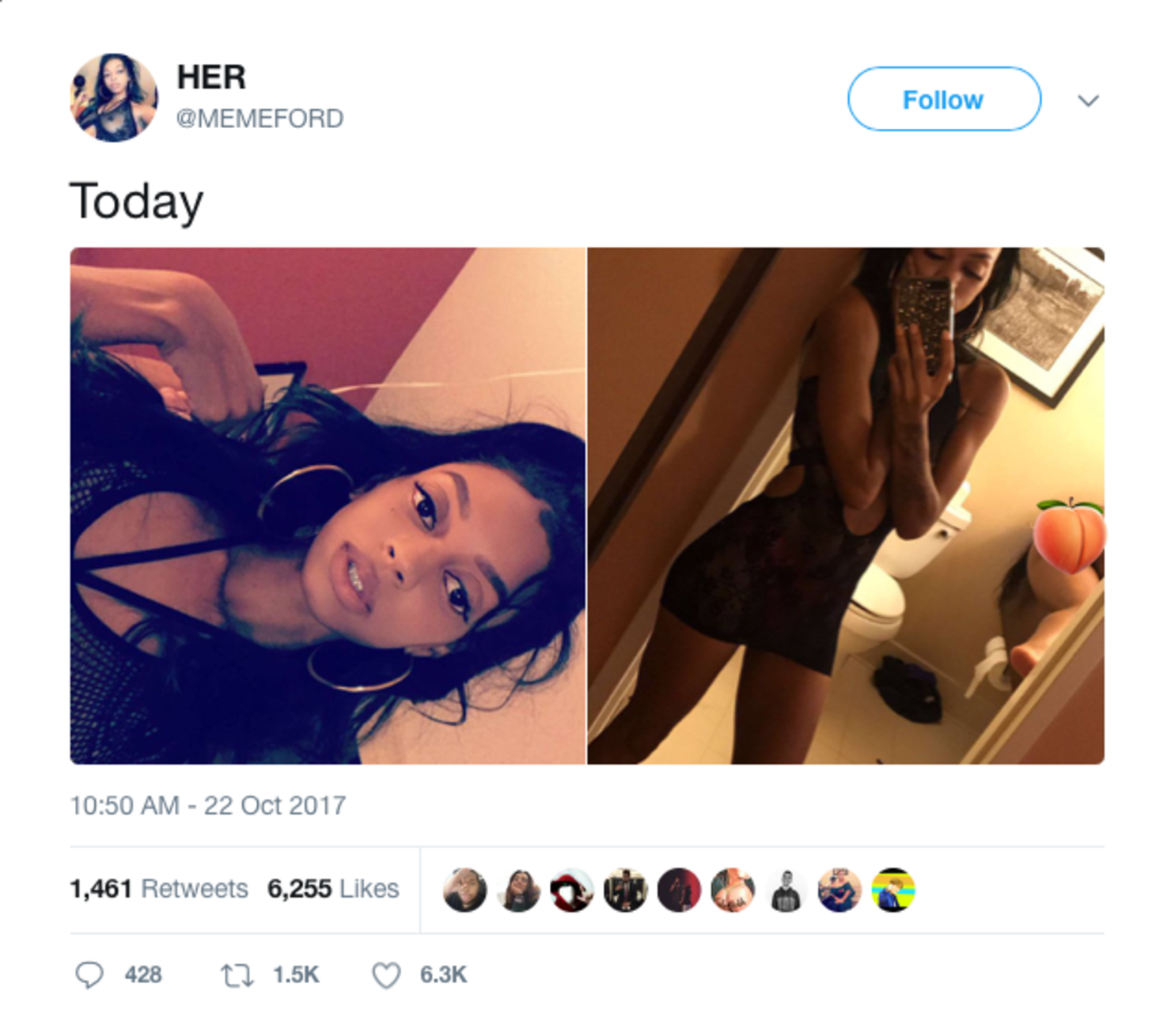 Girl Posts Selfie With Naked Passed Out Friend Behind Her, Angers Twitter |  iHeart