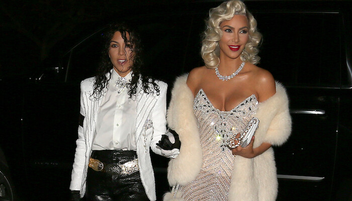 Kim And Kourtney Nail Madonna, Michael Jackson Halloween Costumes (VIDEO) on STAR 94.1