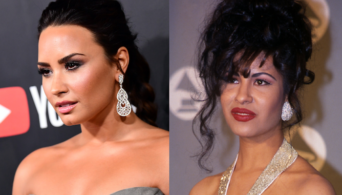 Demi Lovato Dressed Up as Selena For Halloween and Our Hearts Can't Take It on STAR 94.1