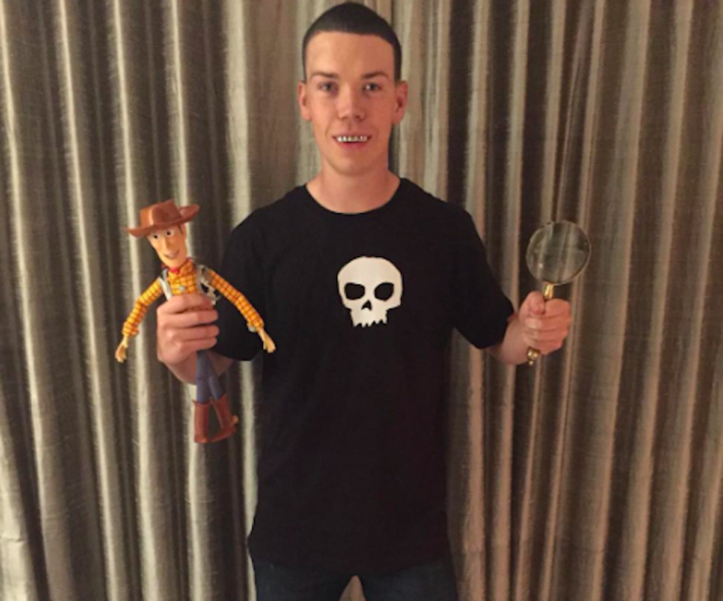 Will Poulter as Sid from 'Toy Story'