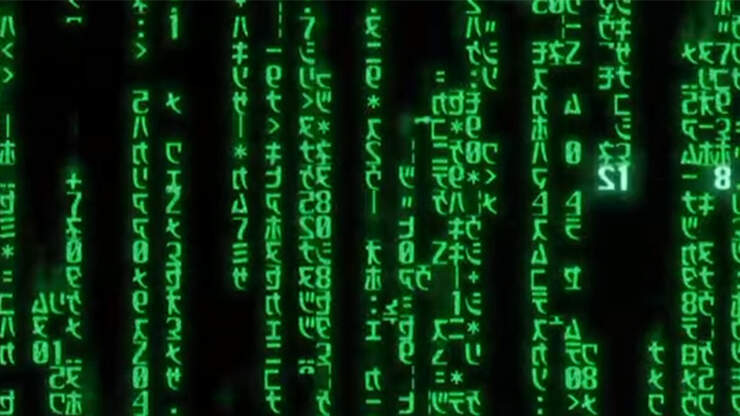 Green Code That Opens The Matrix Is Surprisingly Mundane | 100.3 WNIC ...