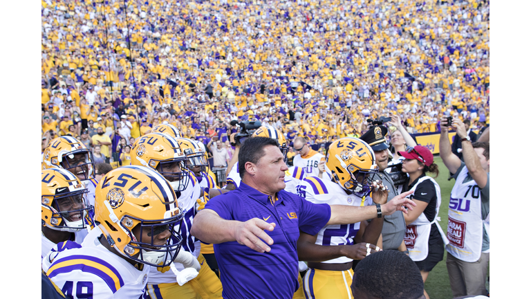 LSU Football Ed Orgeron Getty Images