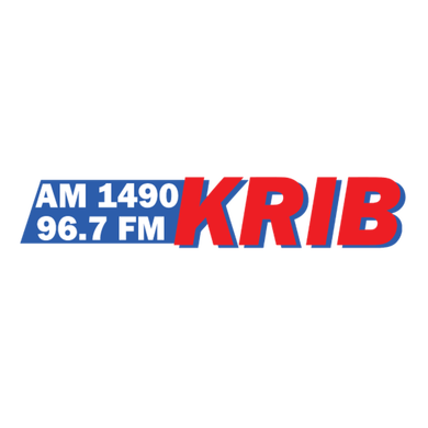 KRIB 1490 & 96.7 logo