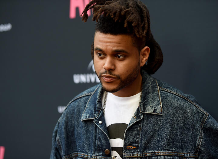 The Weeknd Steps Out Holds Hands With Justin Biebers Ex Iheart 