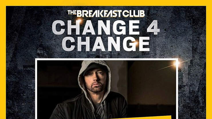 Eminem Makes Incredible $150,000 Donation To #Change4Change | The Steve ...