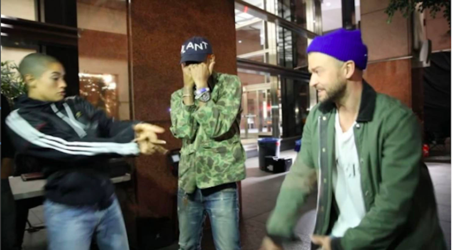 Justin Timberlake Takes Pharrell, N.E.R.D on for Viral #LemonDanceChallenge  | iHeart