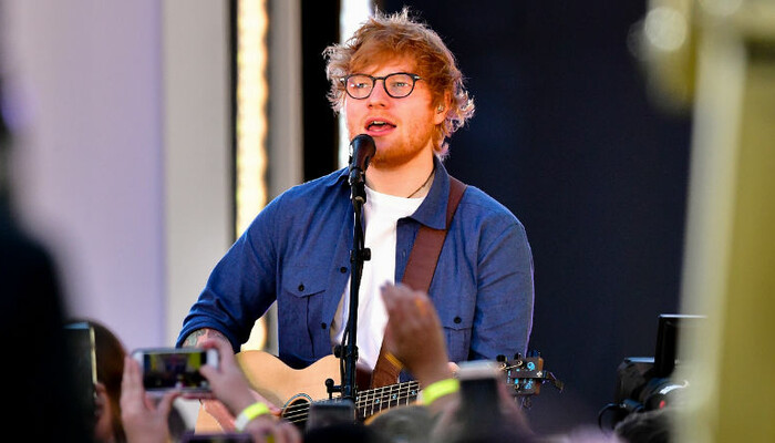 Ed Sheeran Celebrates Two Grammy Wins With Cute Cat Photo on STAR 94.1