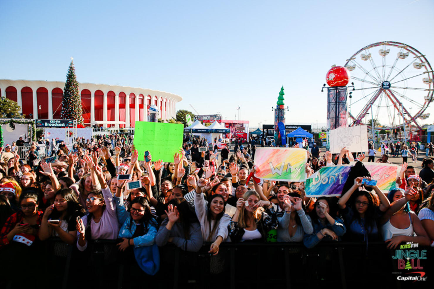 Why Don't We Hits KIIS Jingle Ball Village, Sets Stage For Epic Evening