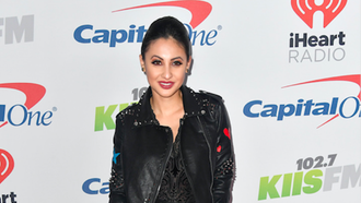 Selena Gomez’s BFF, Kidney Donor Francia Introduces Logic at Jingle Ball