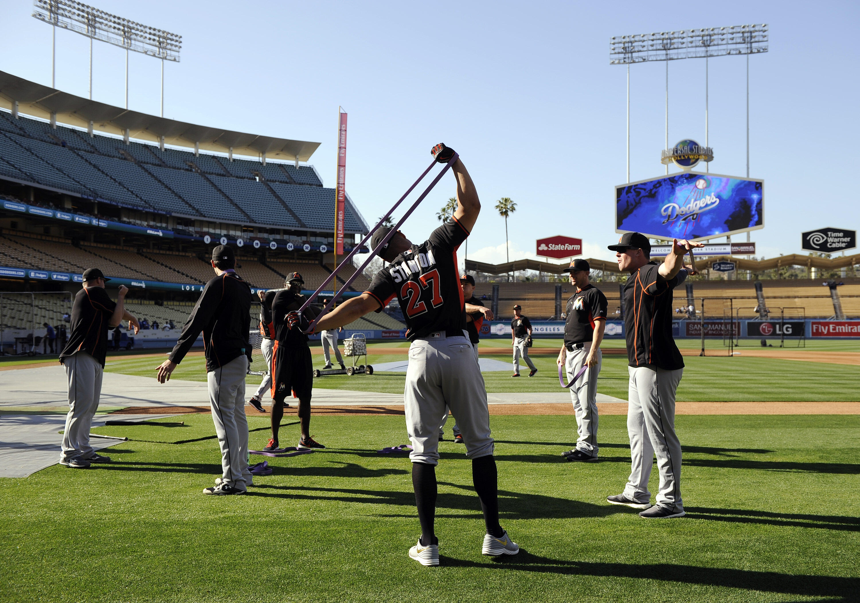 Eric Karros Home Runs At Dodger Stadium! Los Angeles Dodgers 