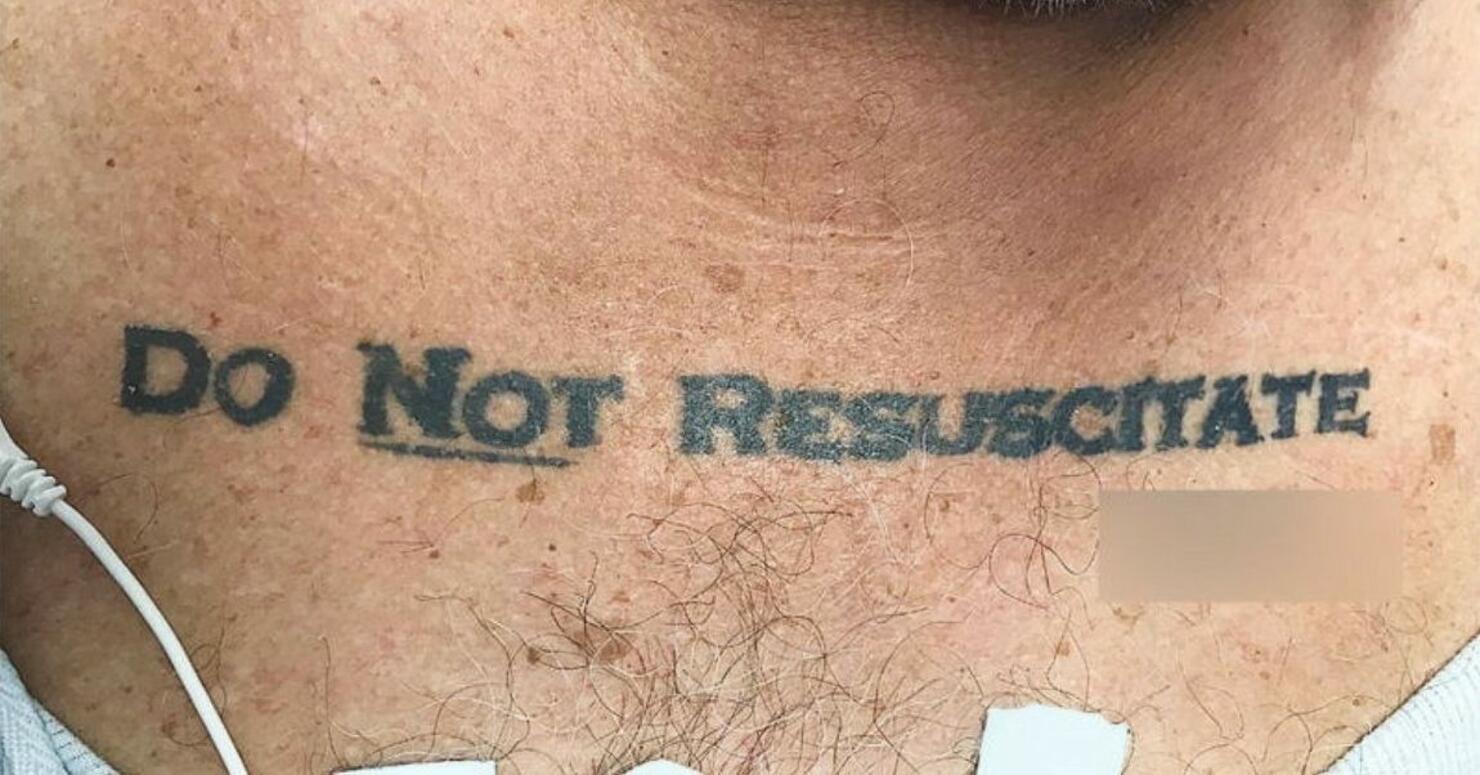 Doctors Couldn't Decide Whether To Save His Life After Seeing His Tattoo |  iHeart