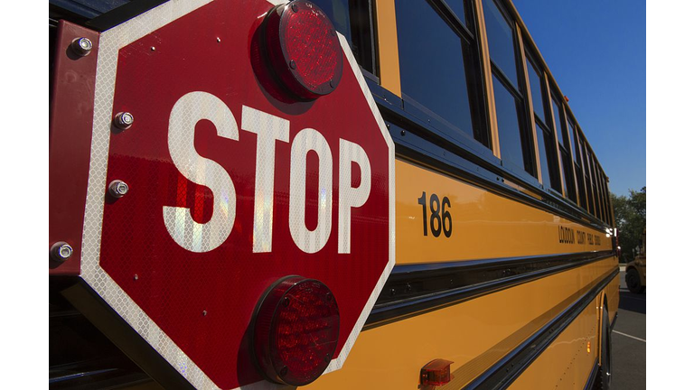 School Bus Stop Sign Getty Images