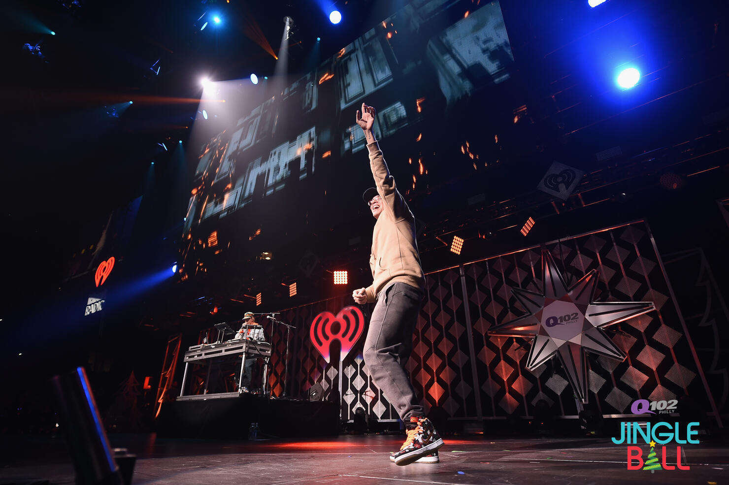 Logic rocks the house at Q102 Jingle Ball 2017