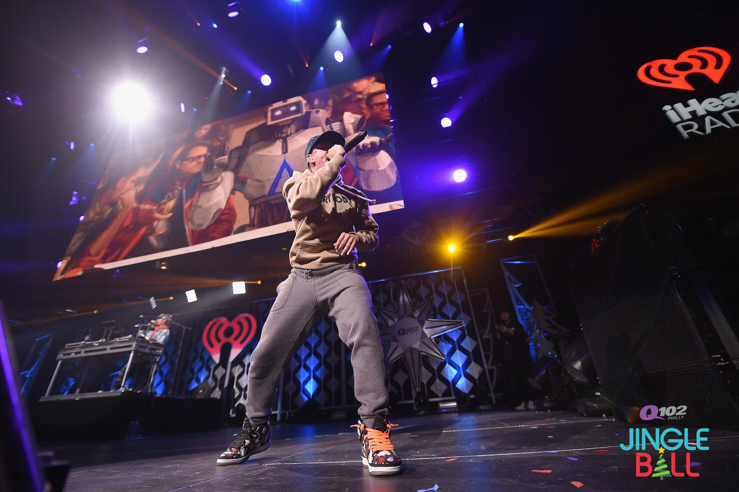 Logic rocks the house at Q102 Jingle Ball 2017