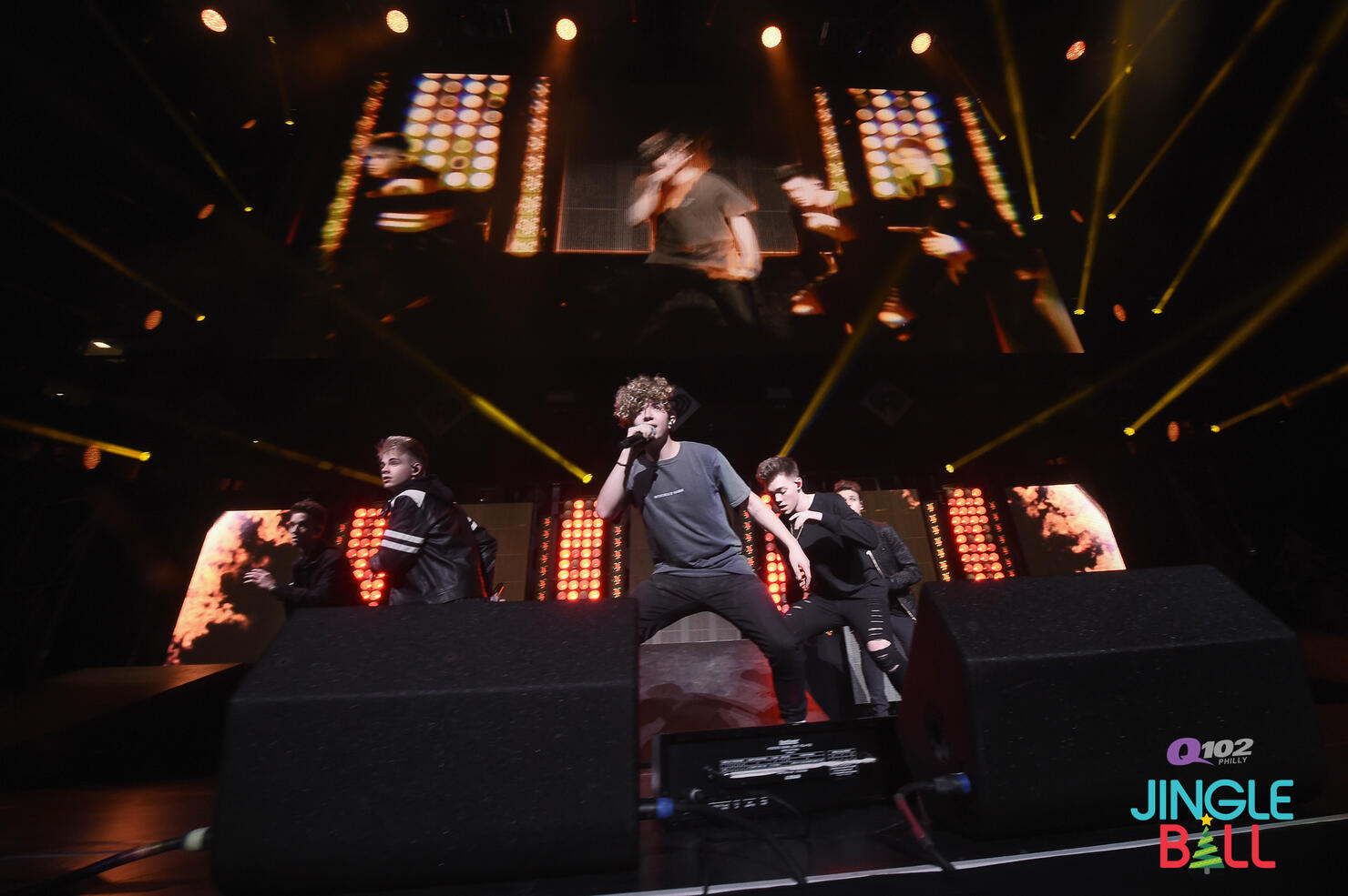 Why Don't We opens up Q102 Jingle Ball 2017