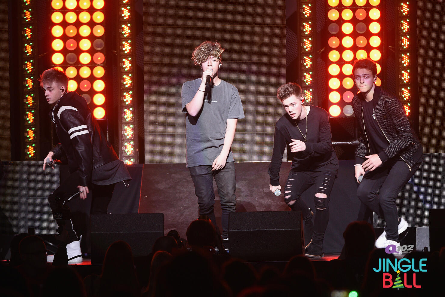 Why Don't We opens up Q102 Jingle Ball 2017