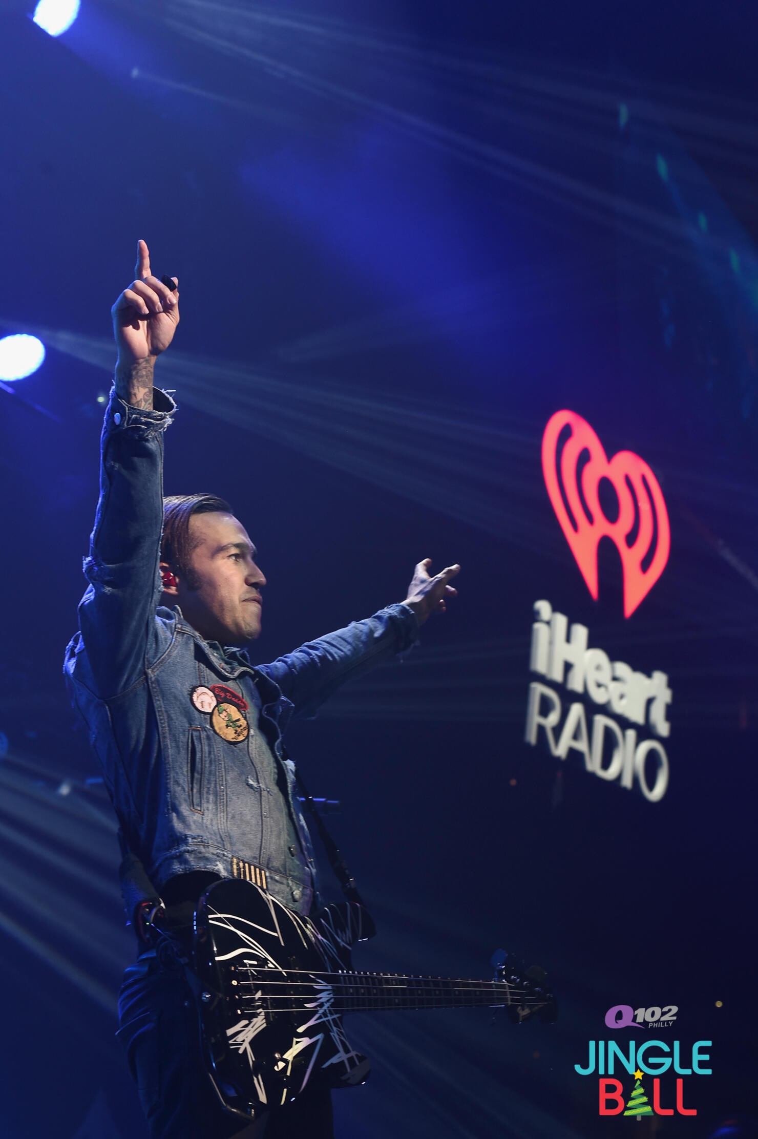 Fall Out Boy live at Q102 Jingle Ball 2017