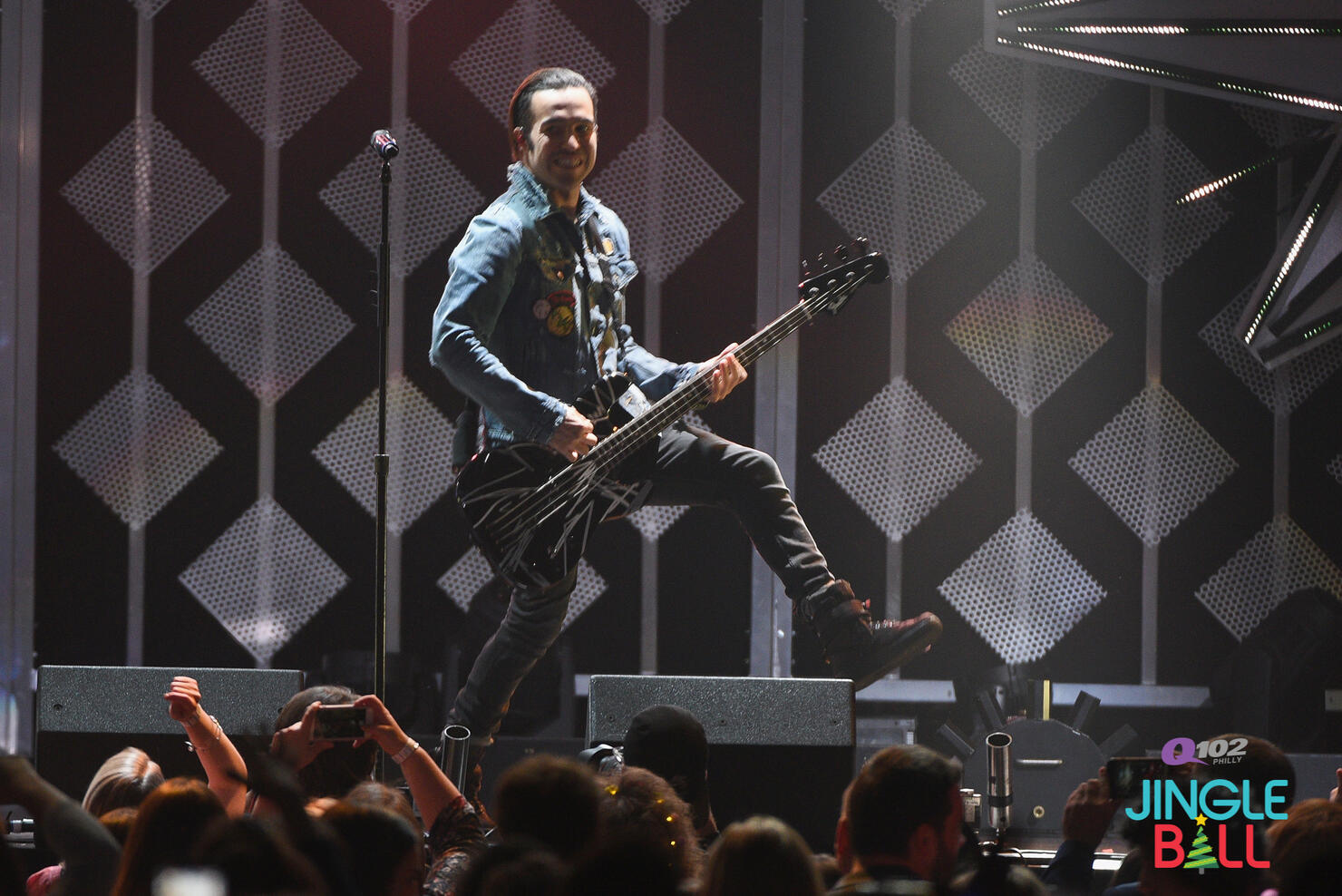 Fall Out Boy live at Q102 Jingle Ball 2017