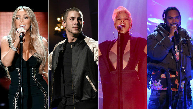 2018 Golden Globes: Mary J Blige, Mariah Carey, More Receive ...