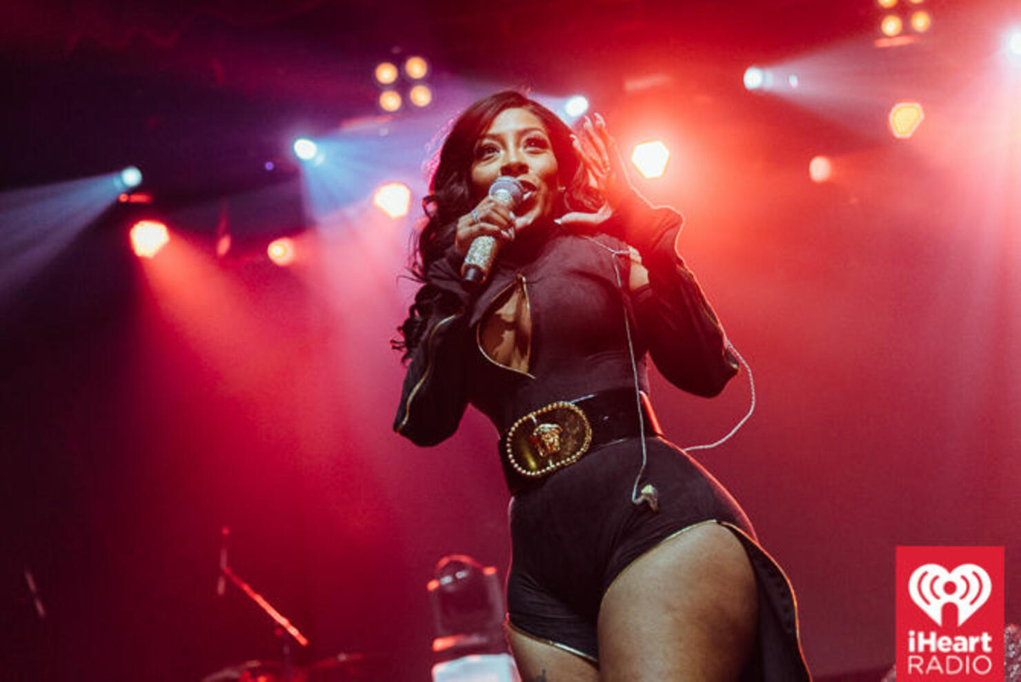 K. Michelle plays a sold out show at Webster Hall in NYC on March 29, 2016.