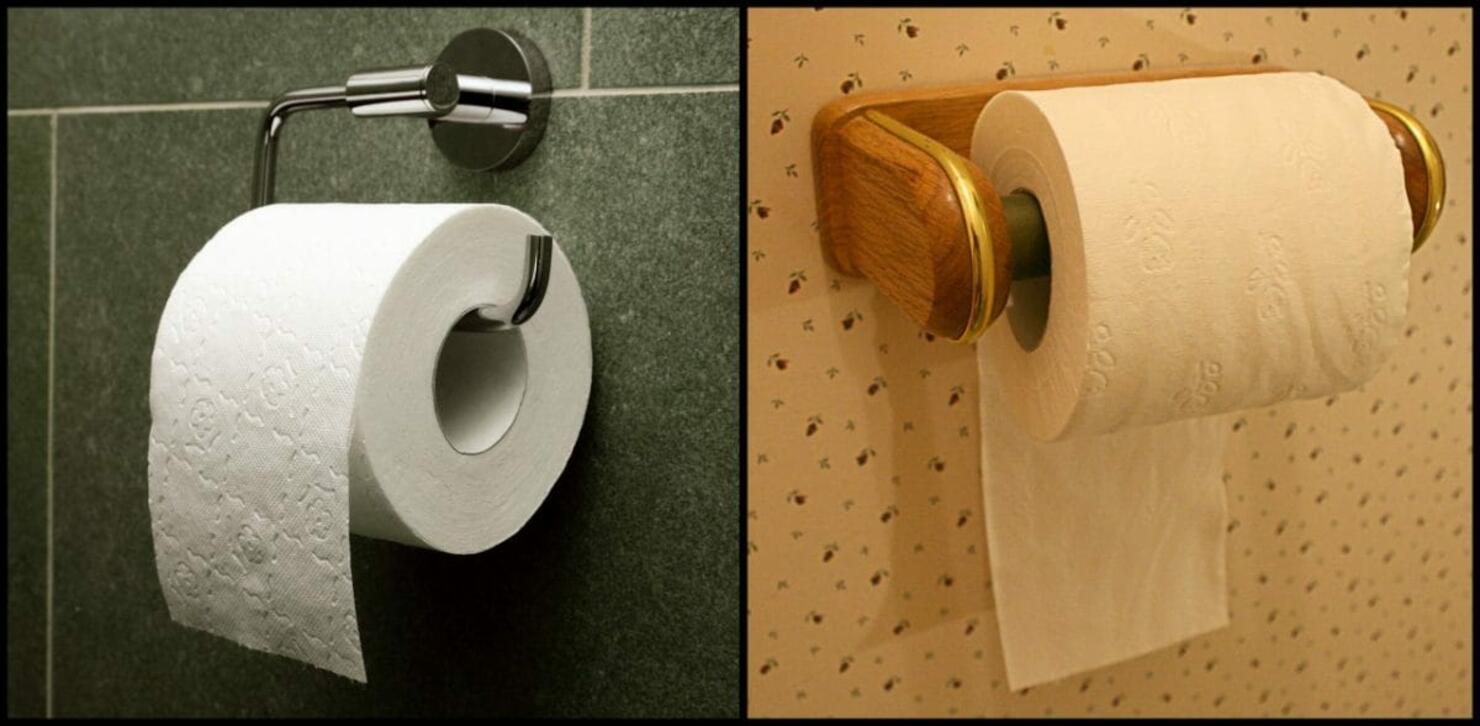 The Correct Way to Hang Toilet Paper, According to Science