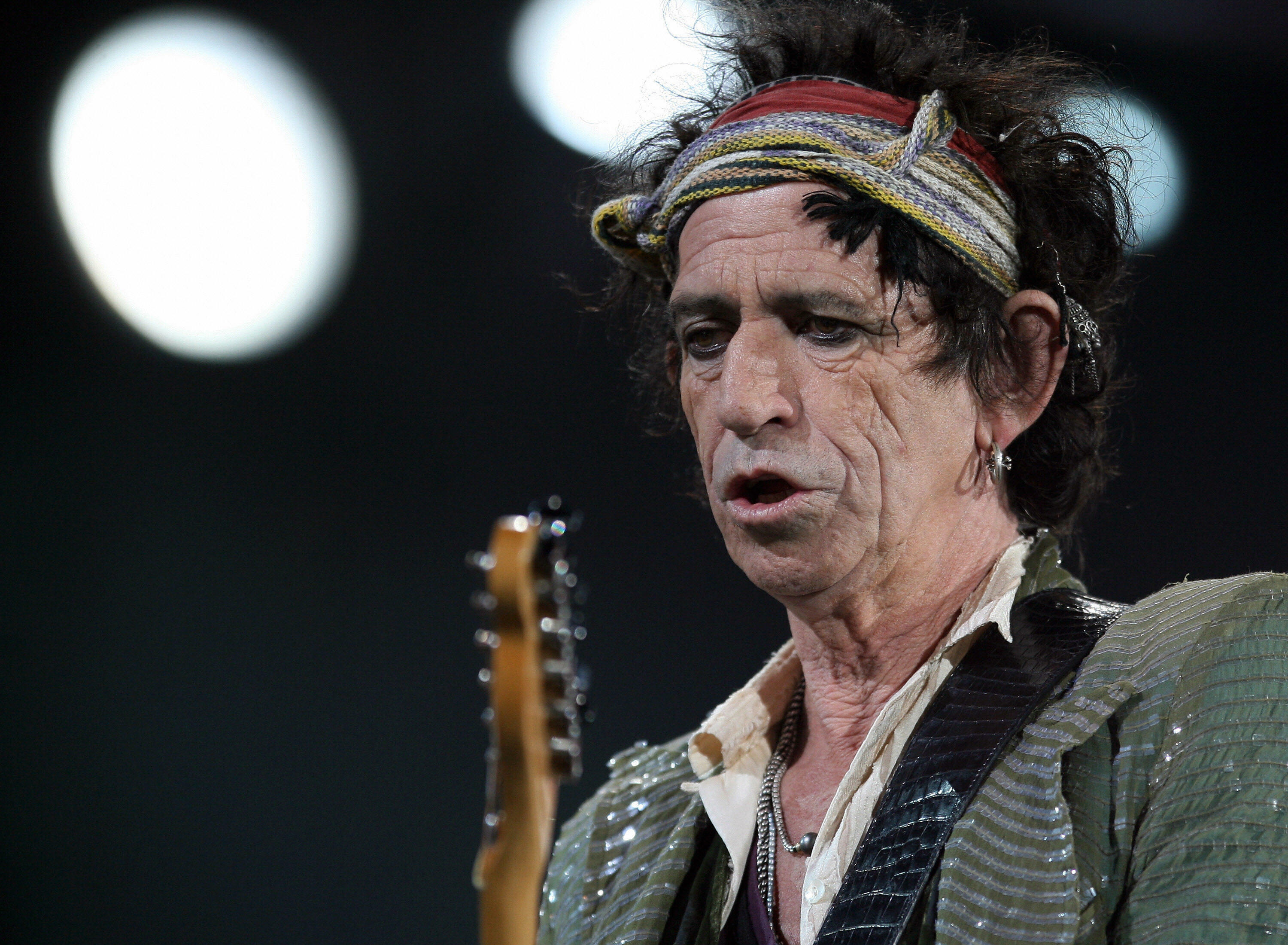 keith richards now and then