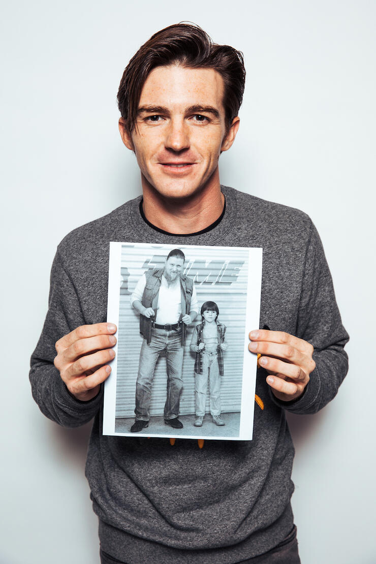 Drake Bell Comments on His Own Throwback Photos | iHeartRadio