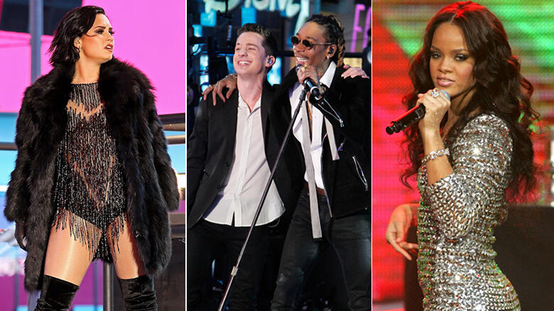 PHOTOS: Musicians Who Have Celebrated New Year&#039;s Eve In Times Square | iHeart