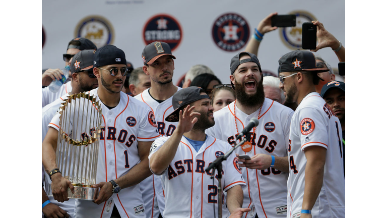 The Astros World Series trophy is coming to San Antonio on Thursday