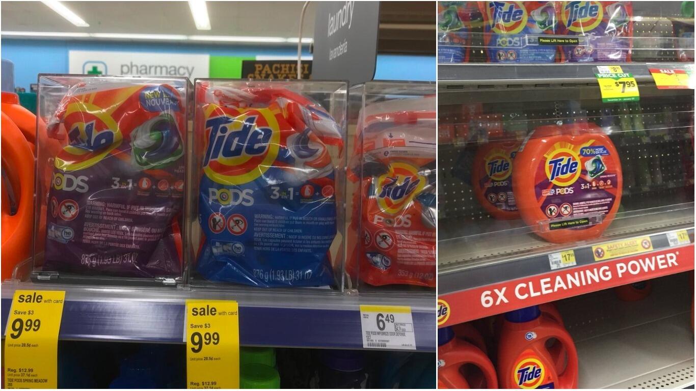 Stores Are Now Locking Up Tide Pods Because People Are Still Eating