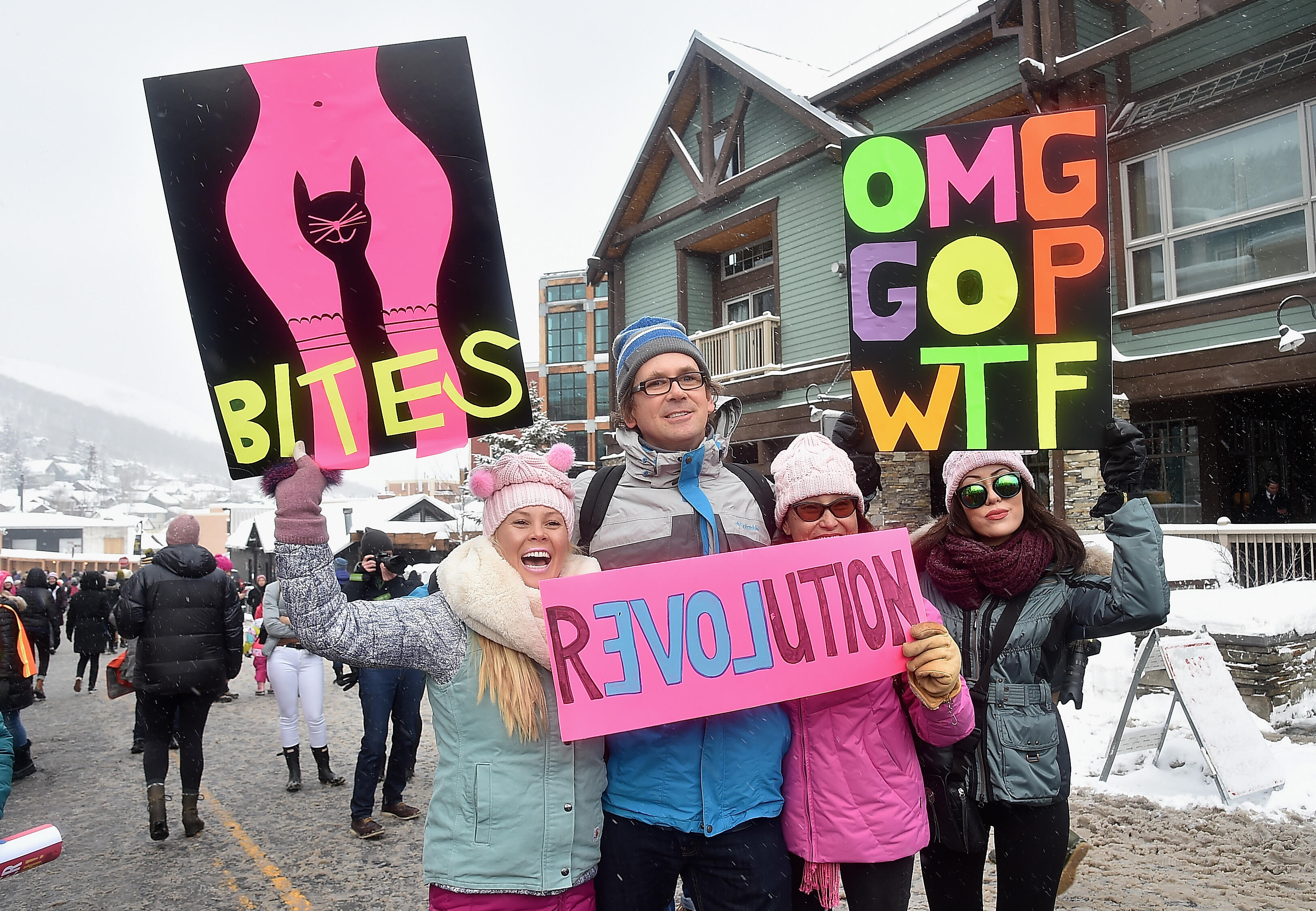 Signs from the 2018 Women's March | KFI AM 640 | Dr. Wendy ...