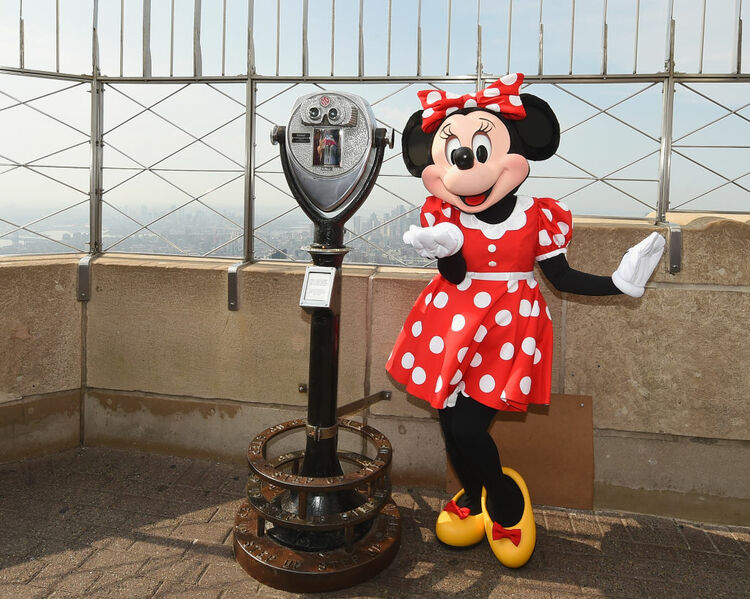 you channel letter thank 933 Mouse Star Receives On Hollywood of Walk Minnie Fame