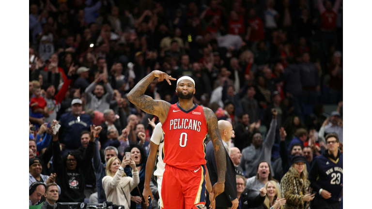 DeMarcus Cousins New Orleans Pelicans Getty Images