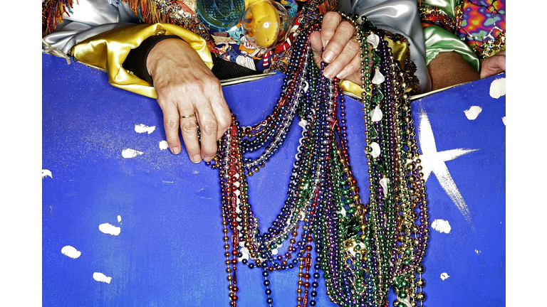 Mardi Gras Beads Getty