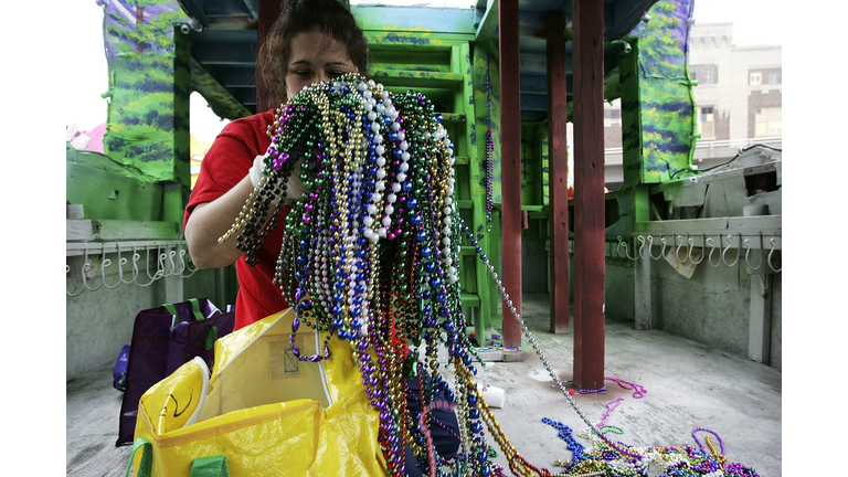 Mardi Gras Beads Getty