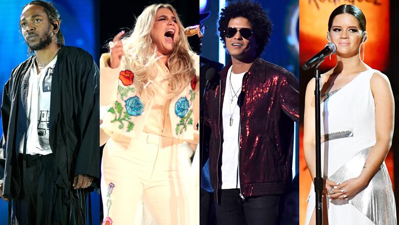 2018 Grammys: Bruno Mars Wins Big, Kesha Reps For #MeToo & More Moments ...