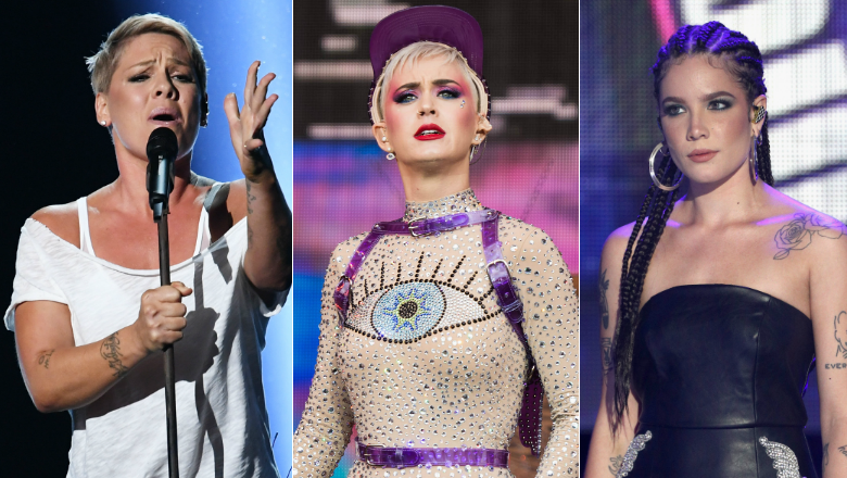 P!NK, Katy Perry, Halsey & More Blast Grammy Prez Over 'Step Up' Remark ...