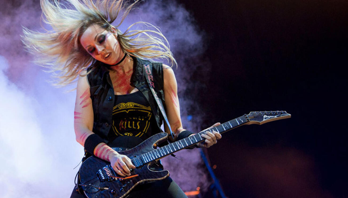 Alice Cooper Guitarist Is First Woman With Ibanez Signature Guitar iHeart