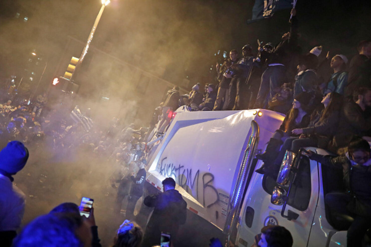 PHOTOS Philadelphia Riots After Super Bowl Victory iHeart