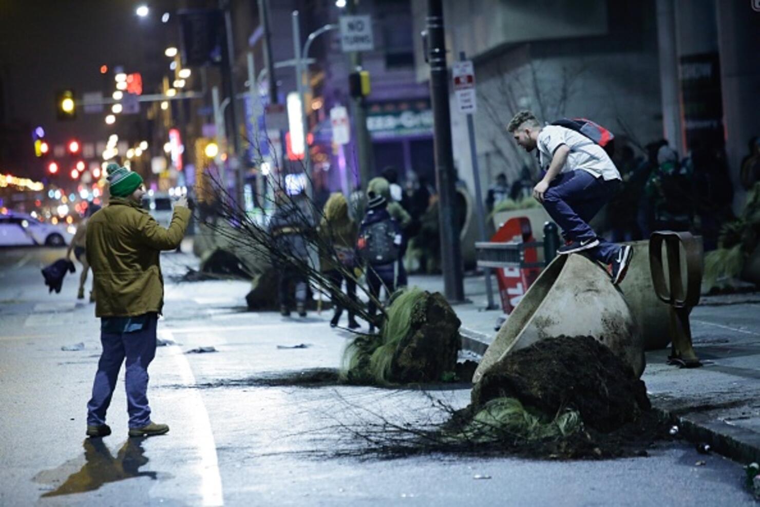 PHOTOS Philadelphia Riots After Super Bowl Victory iHeart