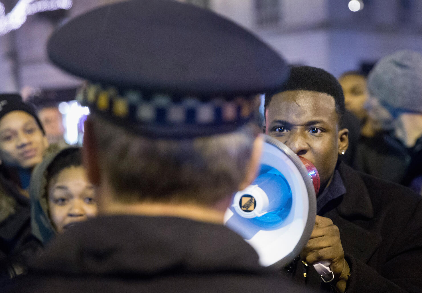 Criminal matter. Policeman Arresting a Criminal.