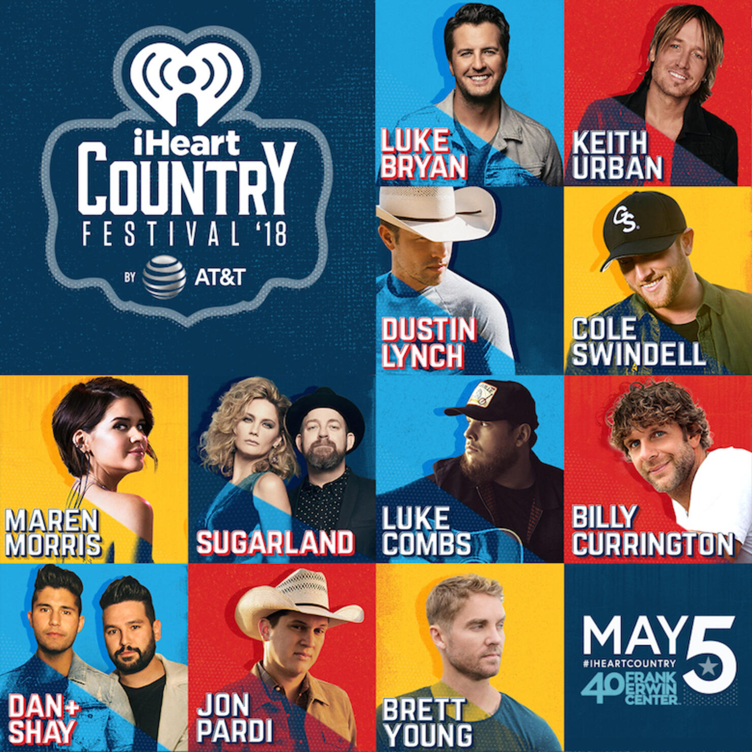 iHeartCountry Festival 2018 Lineup Revealed Luke Bryan, Keith Urban